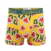 OddBalls FA Wales Yellow - Mens Boxer Shorts