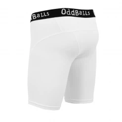 OddBalls White - Compression Shorts Sportswear