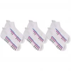 OddBalls All White Trainer Socks - 3 Pack Sock Bundle (Made From Recycled Plastic) Ankle & Trainer Socks