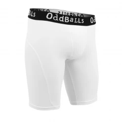 OddBalls White - Compression Shorts Sportswear