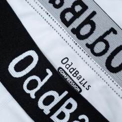 OddBalls White - Compression Shorts Sportswear