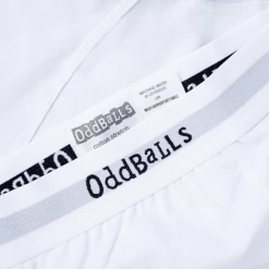 OddBalls White & Black - Teen Boys Boxer Shorts