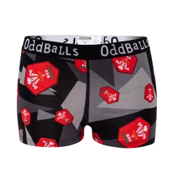 OddBalls Welsh Rugby Union - Away - Ladies Boxers