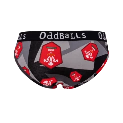 OddBalls Welsh Rugby Union - Away - Ladies Briefs