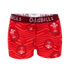OddBalls Teen Girls Boxer Shorts Welsh Rugby Union - Home - Teen Girls Boxers