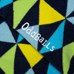OddBalls Yellow Triangles - Socks