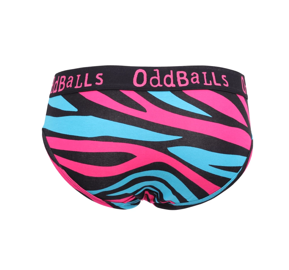 OddBalls Zebra - Teen Girls Briefs