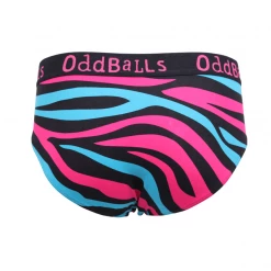 OddBalls Zebra - Teen Boys Briefs