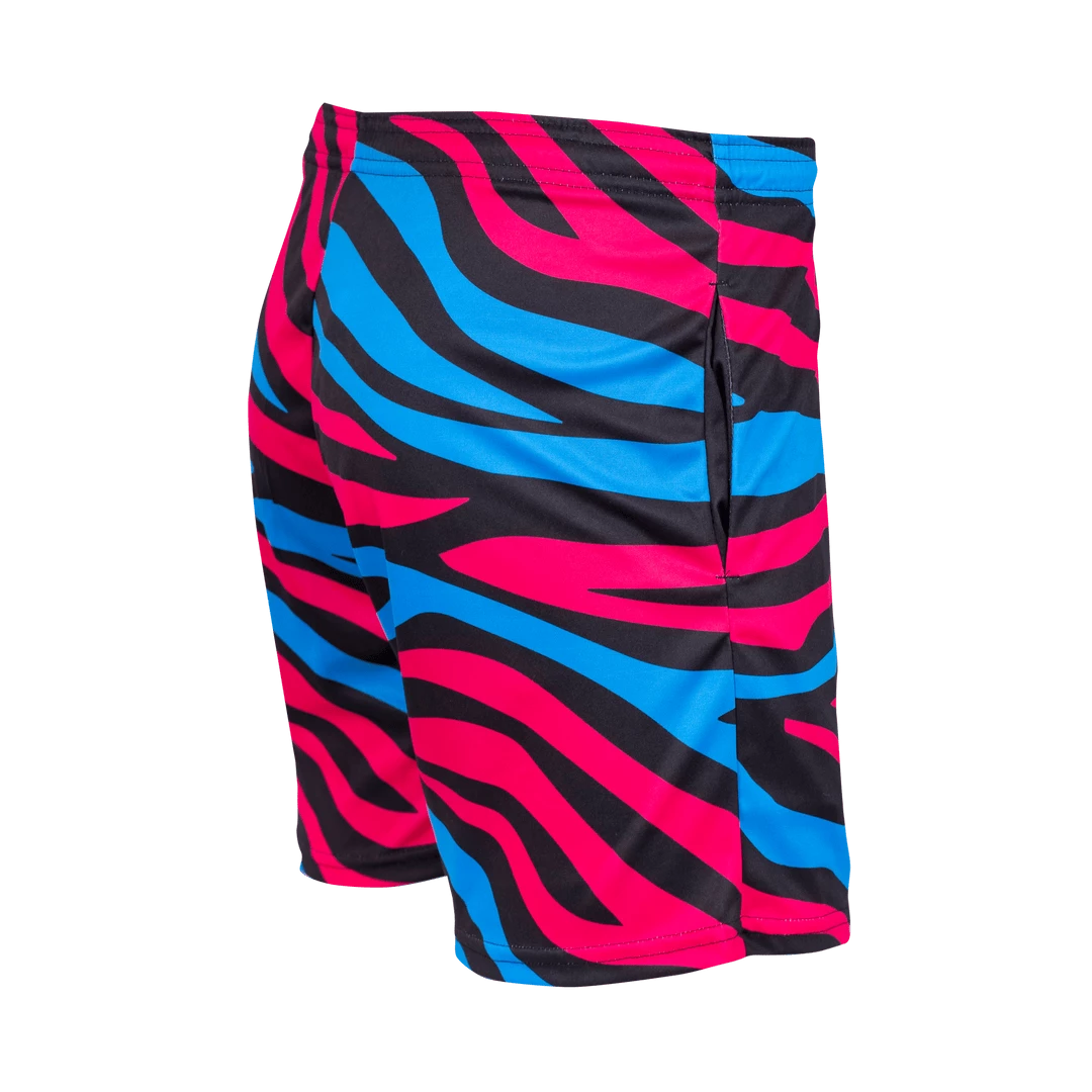 OddBalls Sportswear Zebra - Adventurous - Mens Sport Shorts