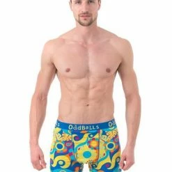 OddBalls Hippy Jungle - Teen Boys Boxer Shorts